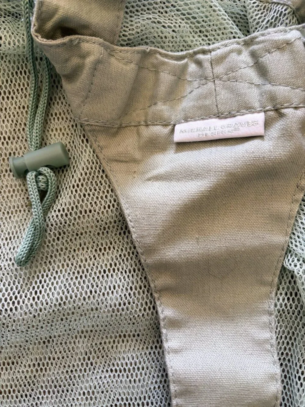 Michael Graves Design Mesh Drawstring Laundry Bag